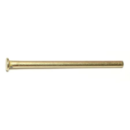 Midwest Fastener 4" Satin Brass Hinge Pins for Stanley 5PK 69906
